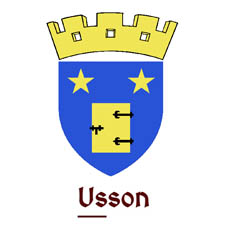 blason commune usson 63490